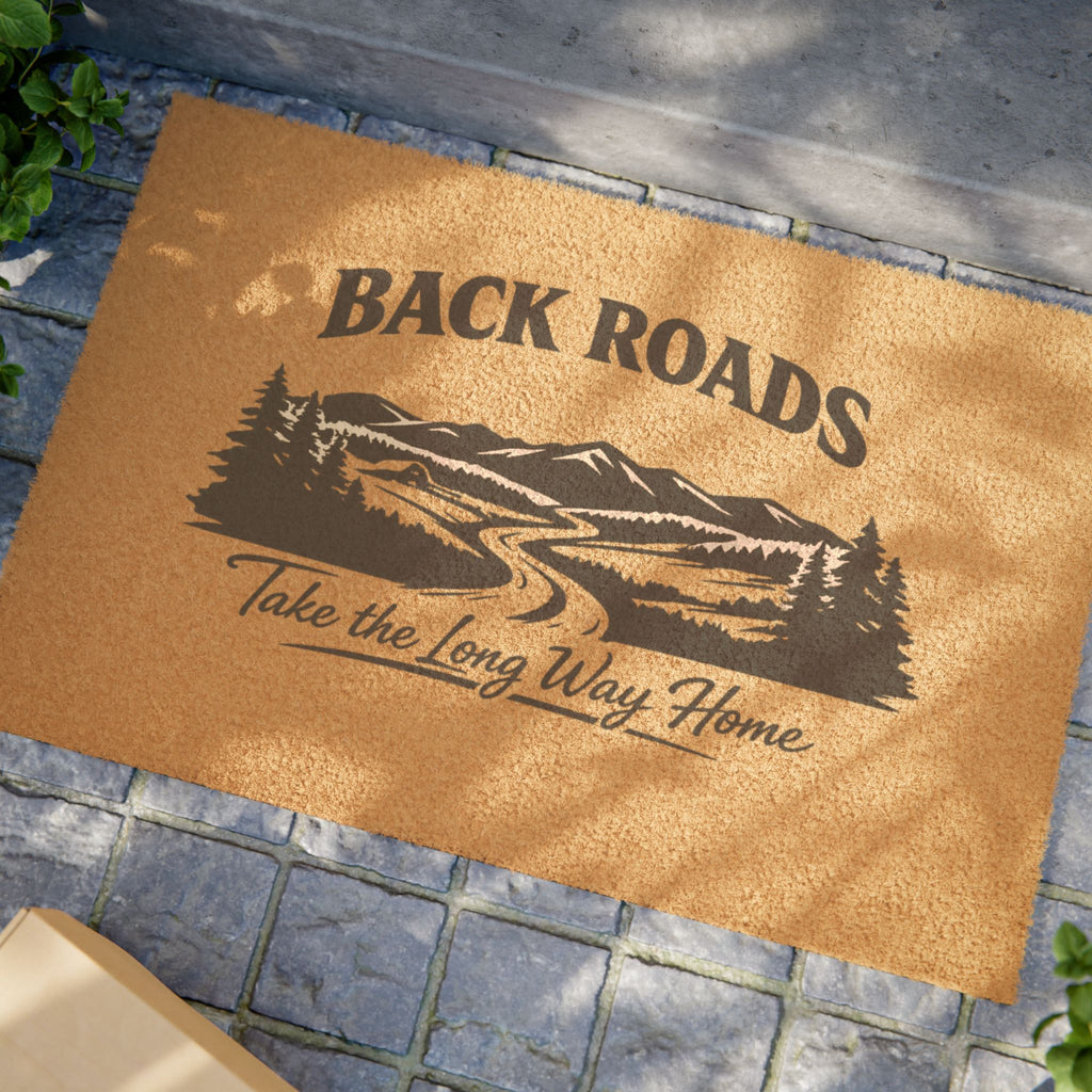 Take the Long Way Home Doormat