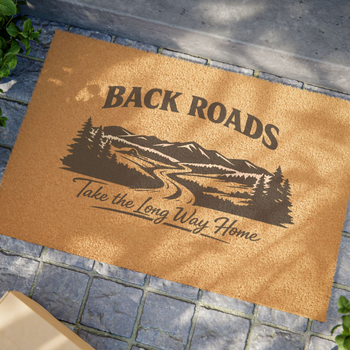 Take the Long Way Home Doormat