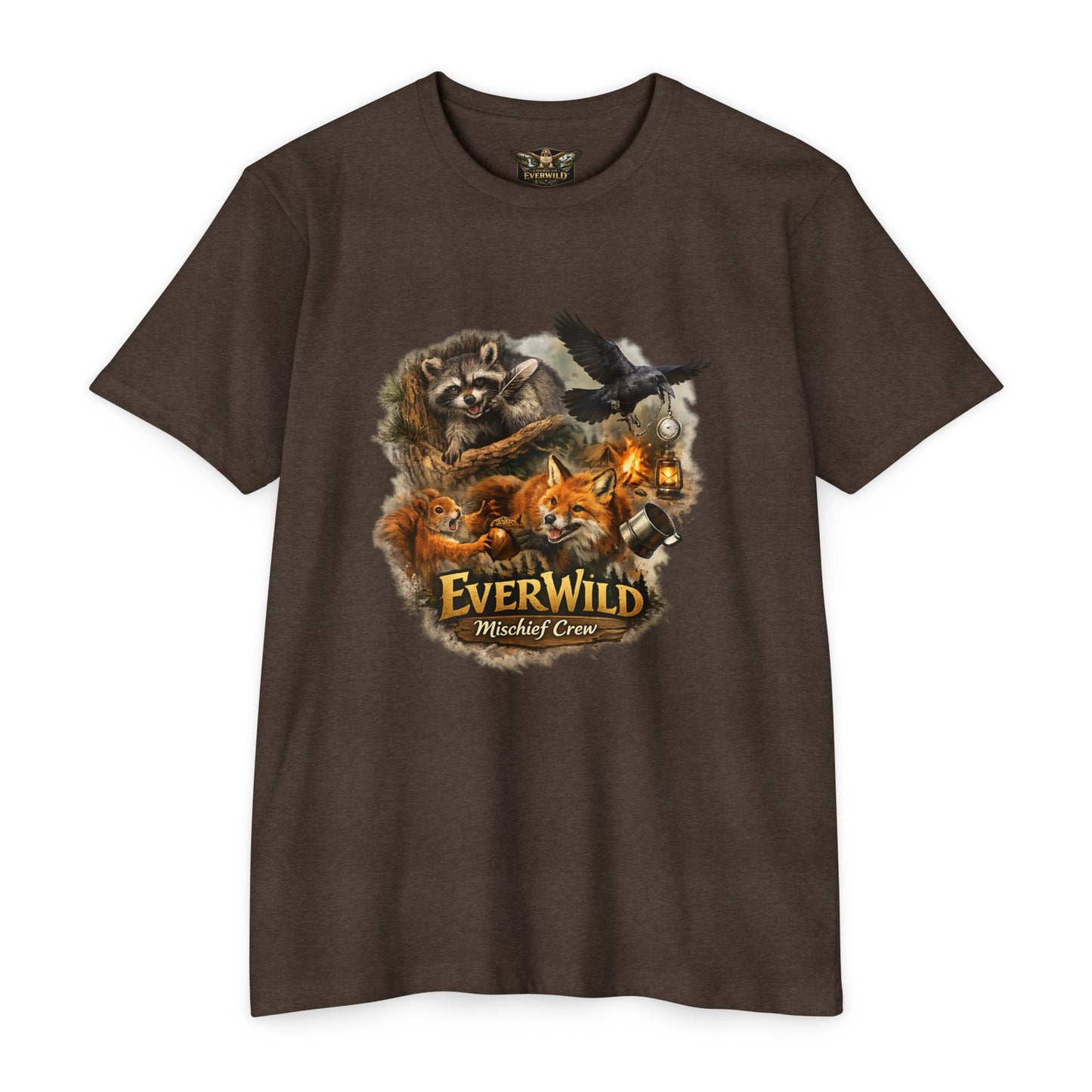Mischief Crew Woodland Tee — Men’s Classic Fit