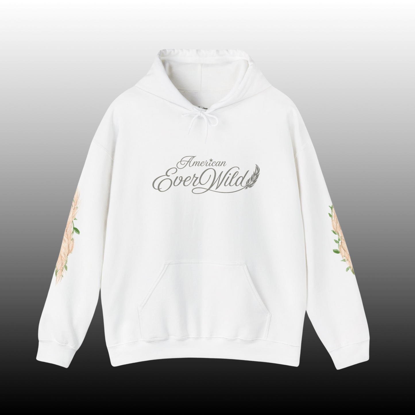 Floral Jesus Back Design — EverWild Faith™