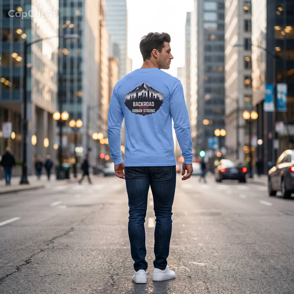 BackRoad Born—Urban Strong Long Sleeve Tee