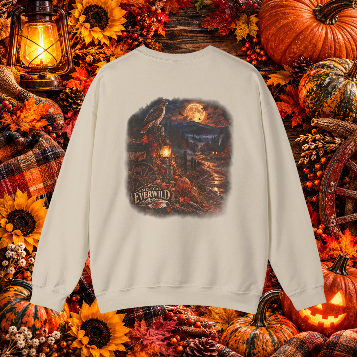 BackRoads After Dark | Fall Outdoor Crewneck Sweatshirt