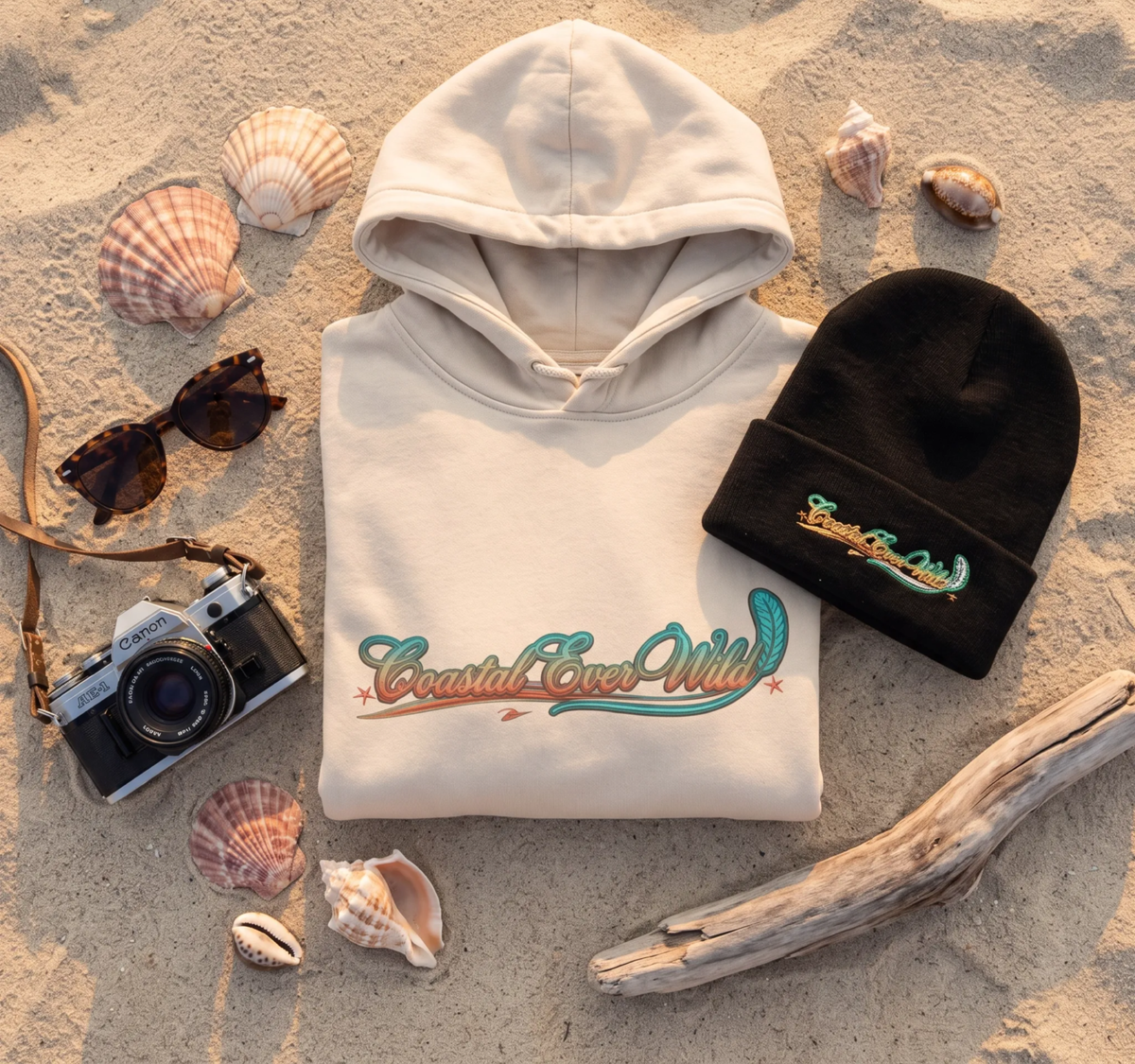 Salt Air & No Worries—Coastal Hoodie