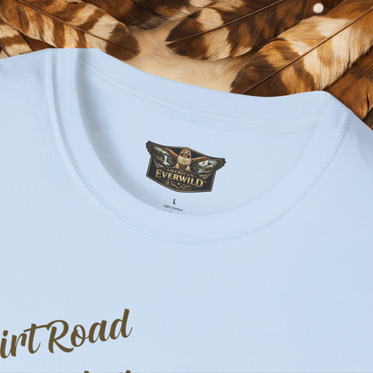 Dirt Road Dreaming—Feather Scenic Graphic Tee