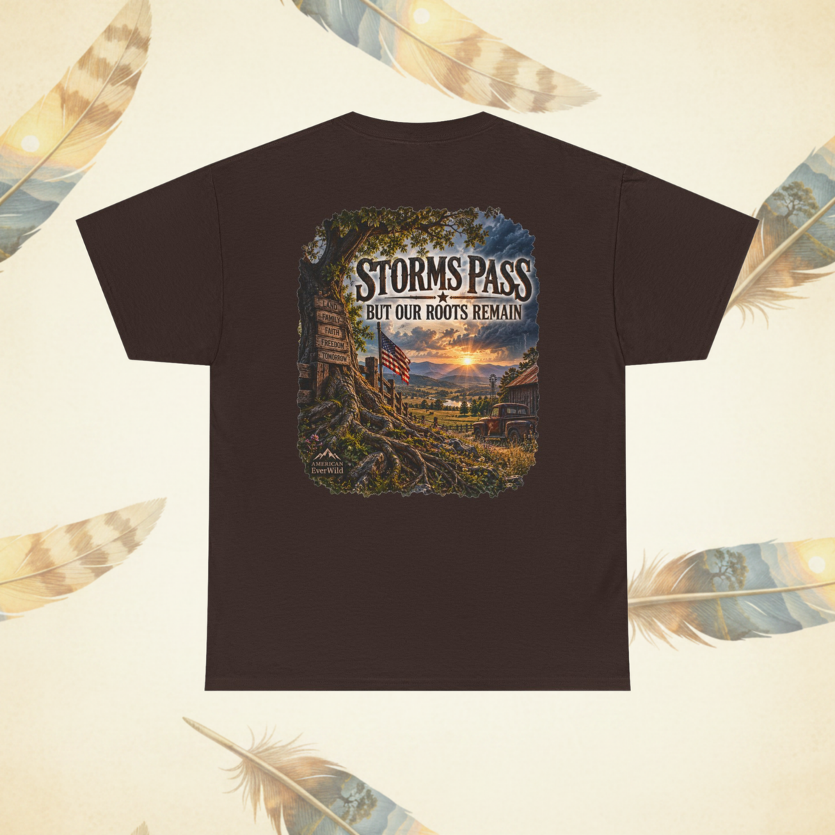 Storms Pass Graphic Tee | Resilience Homestead Shirt