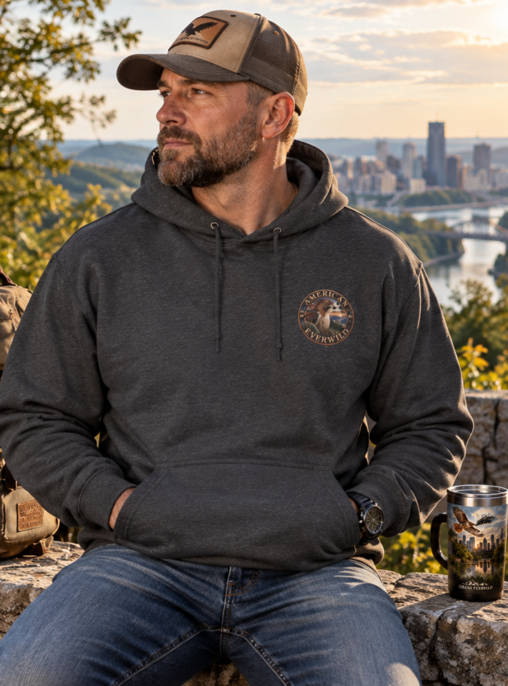 Nature Never Left — Urban Grpahic Hoodie