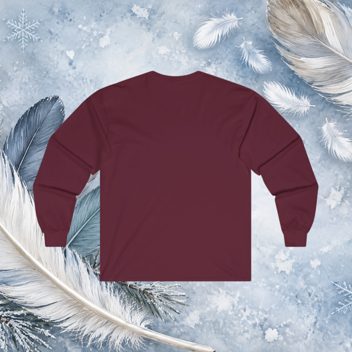 Holiday Cheer Has Limits — Highland Cow Christmas Long Sleeve Tee