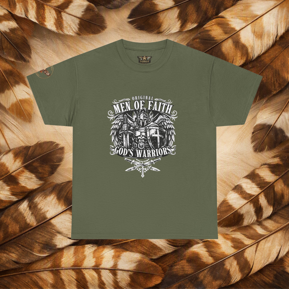 Original Men of Faith Shirt — God's Warriors Armor Tee