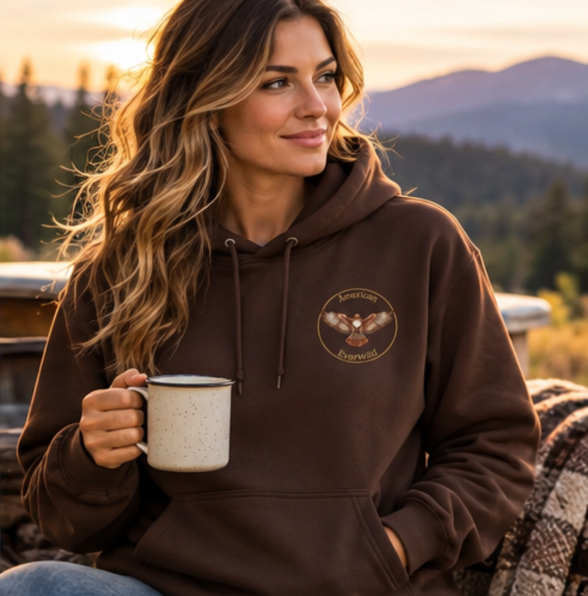 Raised on Backroads Unisex Hoodie | American EverWild™