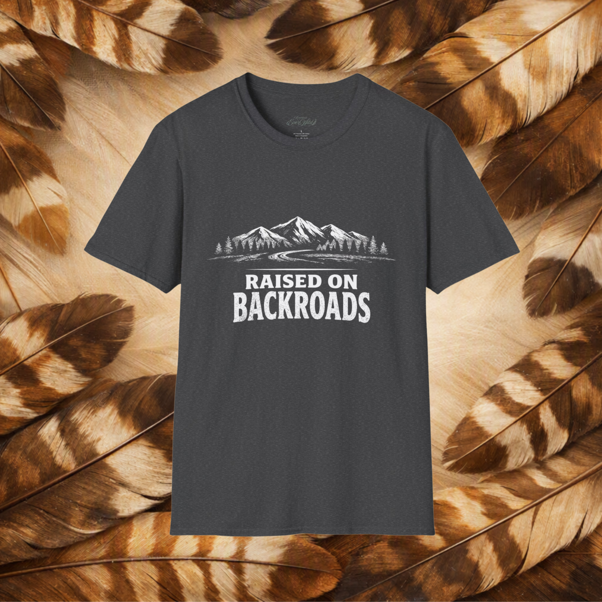 Raised on BackRoads Women’s Tee — Country Roads Spirit