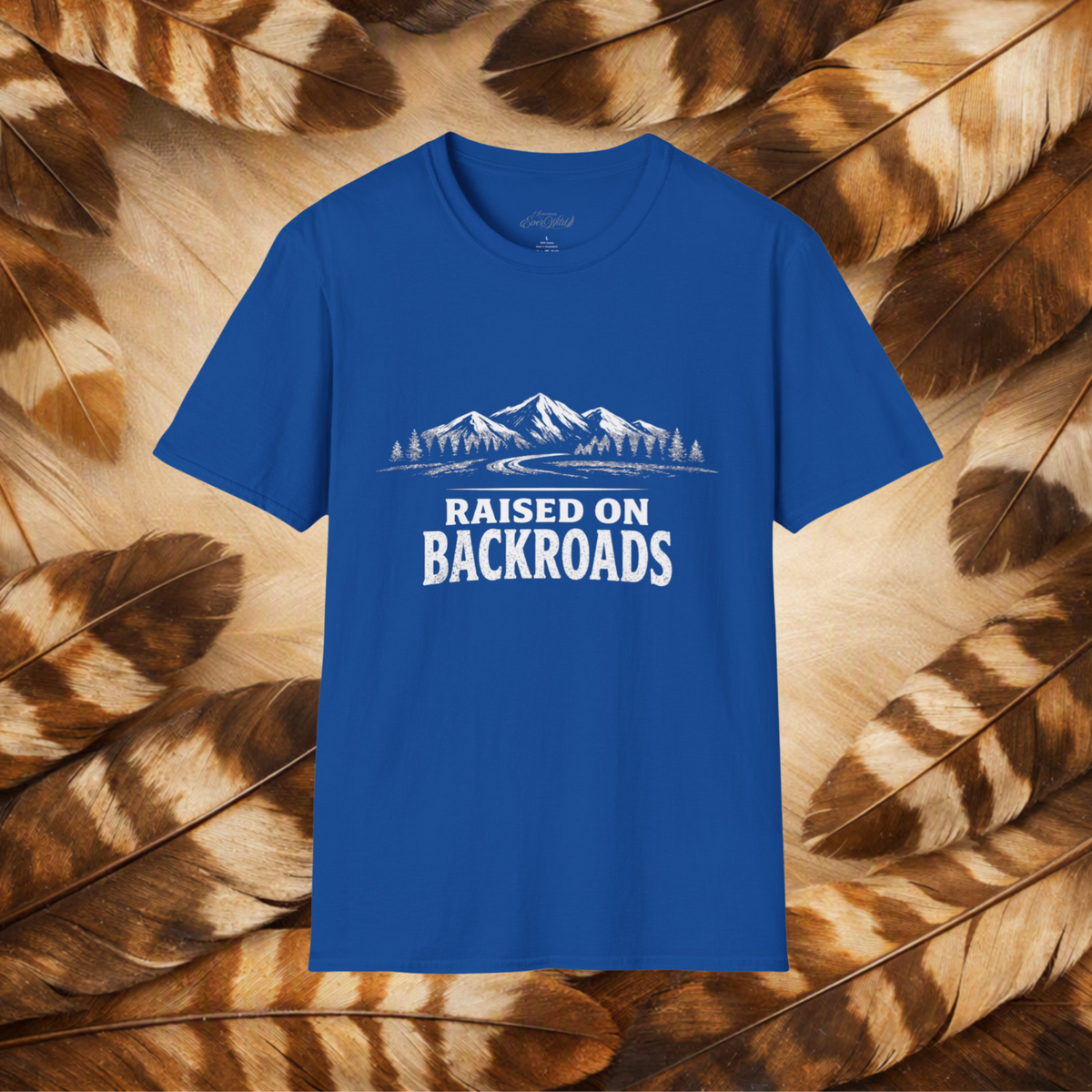 Raised on BackRoads Women’s Tee — Country Roads Spirit