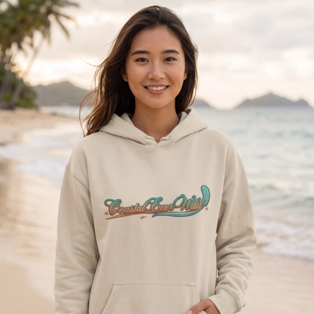 Salt Air & No Worries—Coastal Hoodie