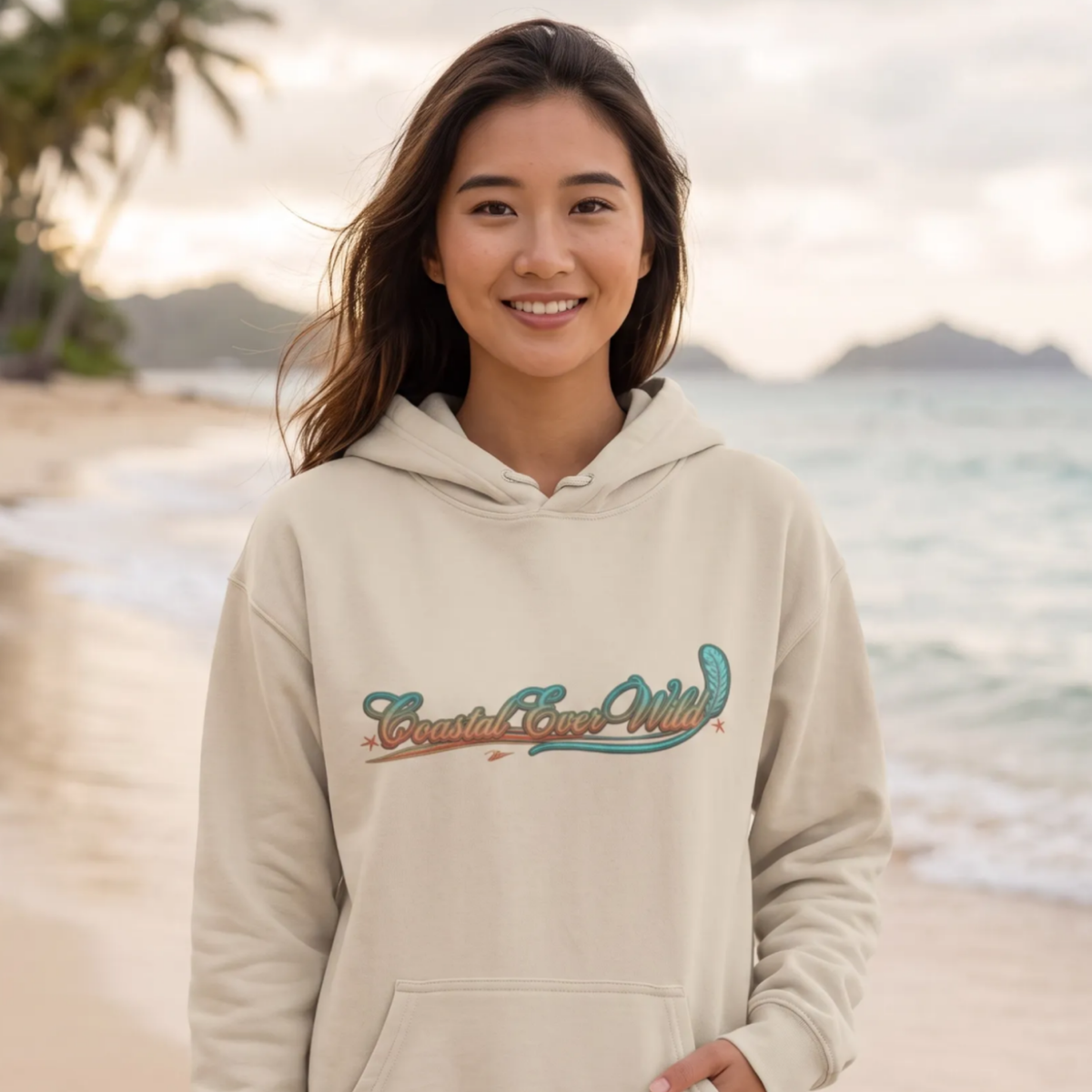 Salt Air & No Worries—Coastal Hoodie
