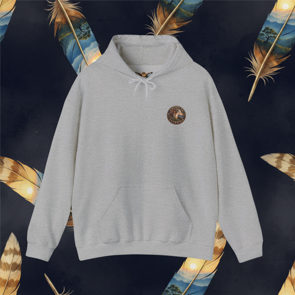 "Wild Lives Here" Hooded Women’s Hoodie — Urban Graphic