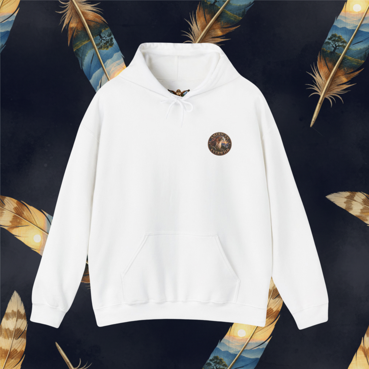 "Wild Lives Here" Hooded Women’s Hoodie — Urban Graphic