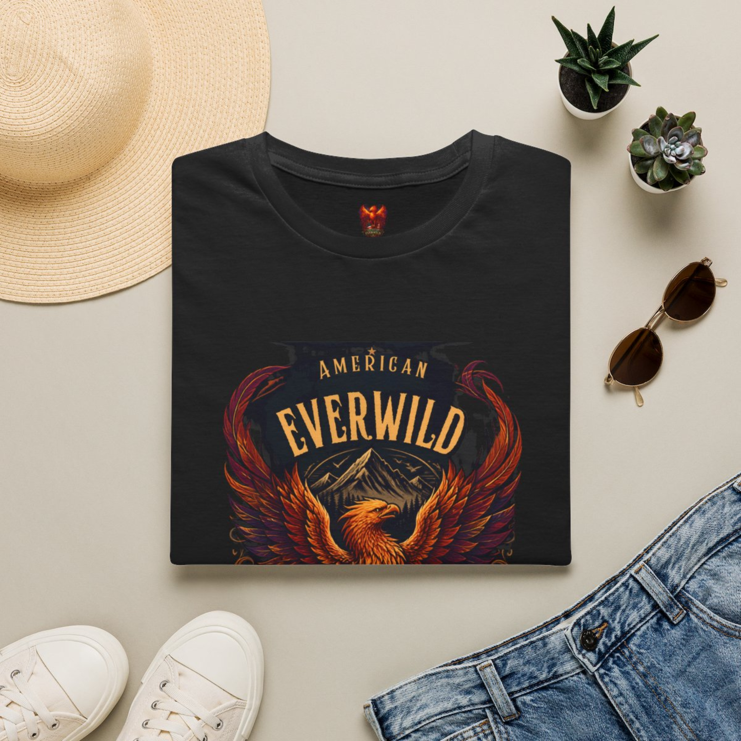 Everwild American—Phoenix-Eagle T-Shirt