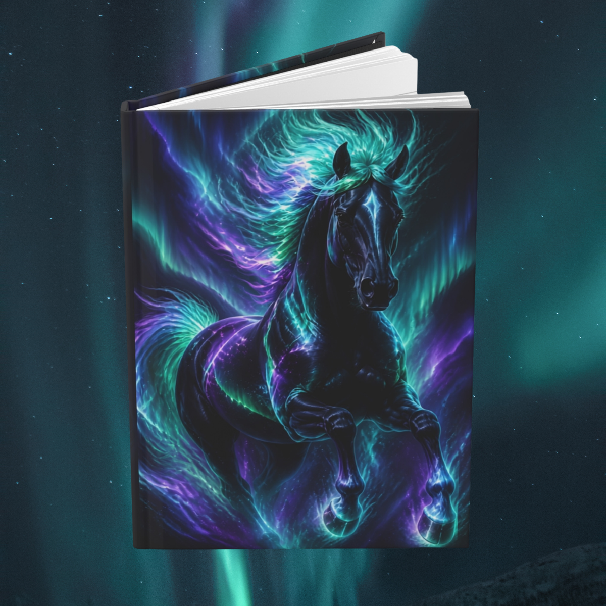 Aurora Wildborn—Shimmer Stallion Notebook