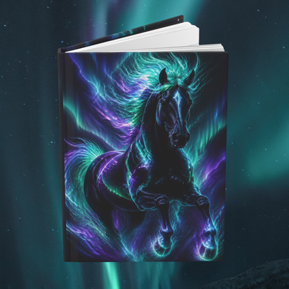 Aurora Wildborn—Shimmer Stallion Notebook