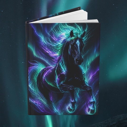 Aurora Wildborn—Shimmer Stallion Notebook