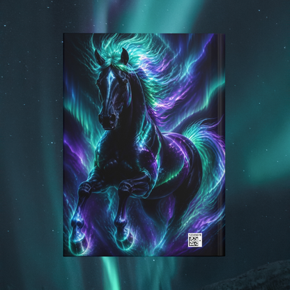 Aurora Wildborn—Shimmer Stallion Notebook