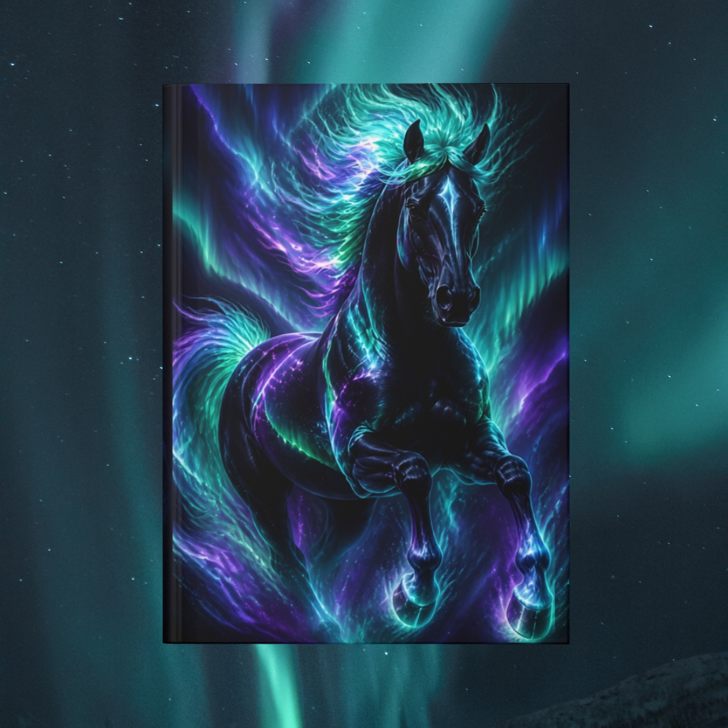 Aurora Wildborn—Shimmer Stallion Notebook